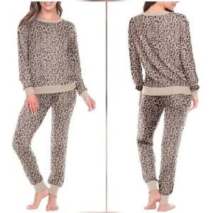 🔥NWT Honeydew Leopard Print Loungewear Set Small
